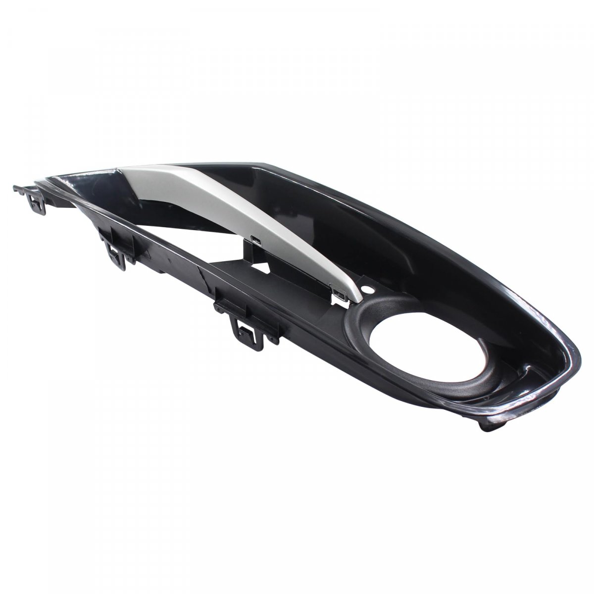 Front Left And Right Bumper Fog Light Grille Covers Trim