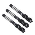 3pcs Spiral Flute Thread Taps M12 X 1 75 H2 Metric Machine Threading Tap Bit Nitrided Coated Screw Tapping Repair Tool M2