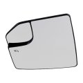 Ford F 150 2015 2020 Mirror Glass Driver Side Heated With Blind Spot And Memory Non Towing For Fl3z17k707n Pfm Fl3z17k707ag