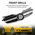 Topteng Front Bumper Grille Grill 521999696h For Benz Slk-class R170 Slk320 Slk230 Slk200 1998-2004