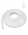 White Rv Window Seal Strip 1 2 X 4 Rubber Weatherping Stationary Glass Edge Silicone Strip For Boat Truck Automotive 40ft 