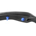 Front Door Weatherstrip Seal Lh And Rh For Jeep Wrangler 2007 2018 2 Piece Set 55395275aw 55395274aw Black