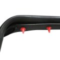 Front Door Weatherstrip Seal Lh And Rh For Jeep Wrangler 2007 2018 2 Piece Set 55395275aw 55395274aw Black