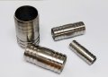 Autobahn88 Stainless Steel Straight Vacuum Hose Joiner Coupler Barb Adaptor Od 20mm 0 8