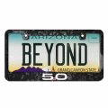 Ipick Image For Ford Mustang 5 0 Real Black Forged Composite Carbon Fiber License Plate Frame