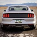 Ipick Image For Ford Mustang 5 0 Real Black Forged Composite Carbon Fiber License Plate Frame