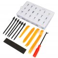 Ocpty 456pcs Nylon Bumper Fasteners Fender Rivet Clips Push Type Car Retainer Kit Fit For Gm Toyota Honda Ford