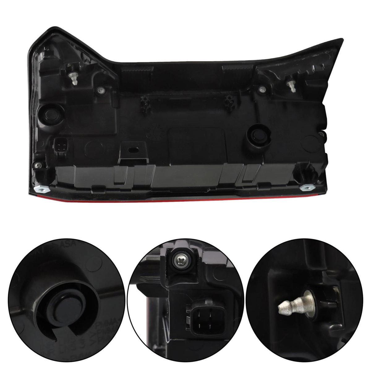Lh Driver Side With Light Tail Assembly Replacement For Toyota Tacoma Sr Sr5 2024 W O Tailgate Switch 81560-ak010