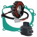 Stator Assy Regulator Rectifier Gasket Set Fit For Kawasaki Ksf400 Kfx400 2003-2006 Oem 21003-s006 21066-s004 21066-s011