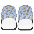Foruidea Cute Corgis Dog With Hearts Car Seat Covers Set Of 2 Vehicle Protector For Auto Cars Sedan Suv Automotive Interior