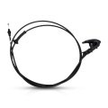 Hood Release Cable For Jeep Compass And Patriot 2007 To 2017 Textured Black Plastic Metal Replacement 5074169ae 