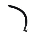 Wheel Opening Molding Front Passenger Side For Hyundai Palisade 2020 2021 2022 2023 Black Textured Plastic Replacement 