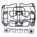 Bh-motor New Full Rocker Box Gasket Kit Steel Base Gaskets For 1992-1999 Evolution Big Twin Replace 17042-92