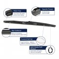 X Autohaux Rear Windshield Wiper Blade Replacement For Lexus Rx350 2009-2019 Rx330