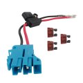 Wire Harness Connector For Peg-perego 12-volt Sla Battery A Plastic Material Standard Connection