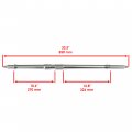 Caltric Rear Axle Shaft Compatible With Yamaha Kodiak 450 Yfm450fa 4wd 2003 2004