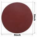Hifrom 5 Inch Sanding Discs No-hole Hook And Loop 240 Grit Sandpaper Aluminum Oxide Random Orbital Sander Pads 60-pack