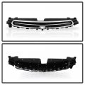 Acanii For 2015 Chevy Cruze Ltz 2016 Limited Front Upper Grille Black W Chrome Frame Replacement Gm1200747