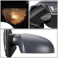 Auto Dynasty Vw1320125 Factory Style Passenger Right Side Mirror Manual Folding Power Adjust Heated Glass Turn Signal Memory