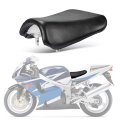Front Rider Driver Seat Pillion Cushion For Suzuki Gsxr600 750 K4 2004 2005 Black 