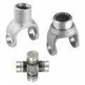 Caltric Rear Drive Shaft Coupling Yoke With U-joint Compatible Yamaha Virago 1000 Xv1000 1984 1985