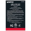 Satco 6pk 4 5w G25 Globe Led 2700k E26 Medium Base White Dimmable 40w Equiv