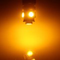 Everbright Amber T10 194 Led Bulbs 5050 5 Smd Chipset For Car Instrument Lamp Truck Interior Dome Map Door Courtesy Marker 