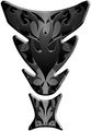 Motorcycle Tank Pad Flame Kt8040k Universal Fit 8 7 In X 5 9 Gray Gas Protector Weatherproof And Scratch Resistant 3d Gel Vinyl 