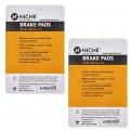 Niche Brake Pad Set For Ktm 250 300 450 200 Exc Mxc Husqvarna 701 Enduro Supermoto 75013090000 Rear Semi-metallic 2 Pack