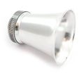 Velocity Stack 35mm Honda Cb100 Cb160 Cb350f Cb400f Cafe Racer Chopper Brat Bobber Silver