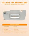 Ocpty Sun Visor Fit For 2009-2014 Nissan Murano With Sunroof Gray Left Driver Side