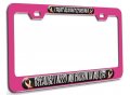 I Fight Against Leukemia Because Need My Cousin In Life Cancer Awareness Pn 3d Metal License Plate Frame Auto Suv Truck Tag