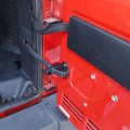 Voodonala For Jeep Jk Door Screw Protector Cover Trim 2007-2018 Wrangler Jku Abs Black 15pcs