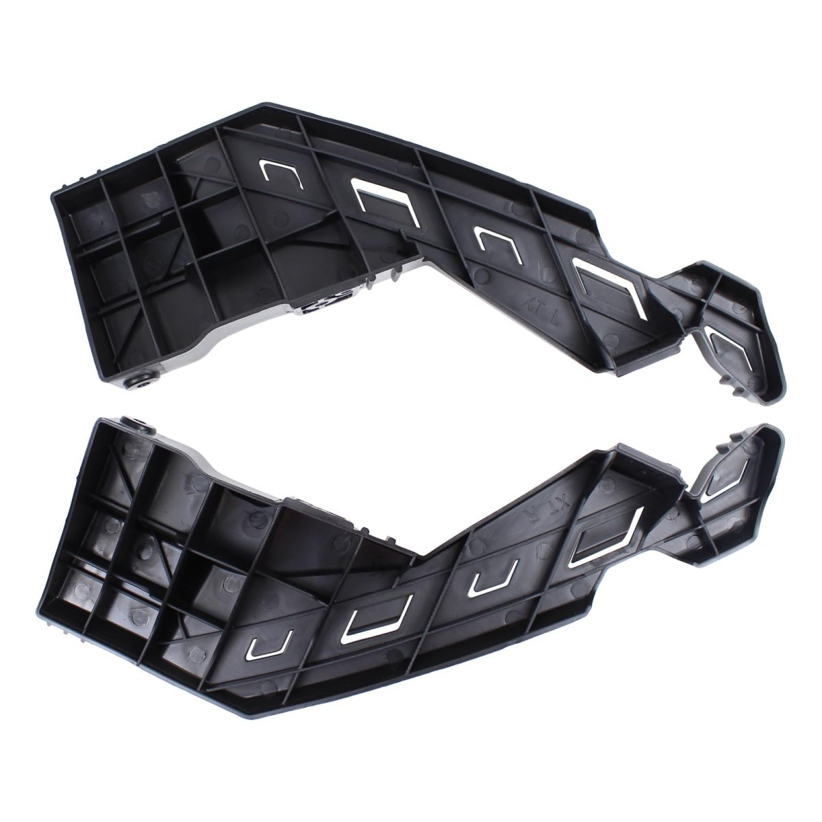 Front Lh And Rh Side Upper Bumper Bracket For Hyundai Tucson 2016 2021 86551-d3000 Black 2 Piece Set