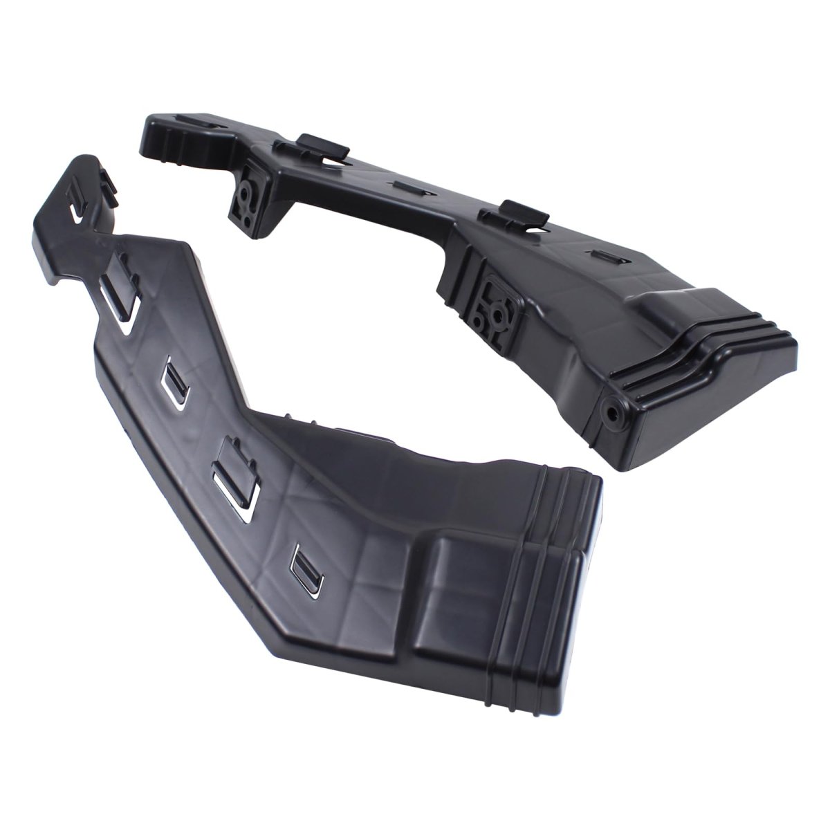 Front Lh And Rh Side Upper Bumper Bracket For Hyundai Tucson 2016 2021 86551-d3000 Black 2 Piece Set