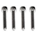 Anti Lock Brake Module Screw For Chevy Avalanche 2007 4 Piece Set Stainless Steel Heat Hardened Replacement 12473004 12475229 