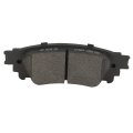D2076 D1805 Brake Pads W Hardware Front Rear Disc Pad Set