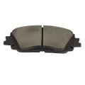 D2076 D1805 Brake Pads W Hardware Front Rear Disc Pad Set