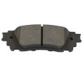 D2076 D1805 Brake Pads W Hardware Front Rear Disc Pad Set