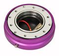 Universal Jdm Slim Quick Release Racing Steering Wheel Adapter Hub Kit Purple 