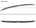 Painted Black Sport Trunk Lid Spoiler Wing Compatible With 9th Gen 2013-2017 Honda Accord 4 Door Sedan Models Only