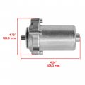 Caltric Power Shift Control Motor Actuator Compatible With Honda Trx500fa Trx500fpa Fourtrax Foreman Rubicon 2001-2014