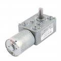 Aexit Dc 12v Electric Motors 15rpm 6mmx13mm D-shape Shaft Power Turbo Worm Fan Geared Motor