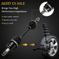Ocpty Front Left Cv Axle Shaft Assembly 44350-hn8-a42 Replacement For Honda Foreman 500 Rincon 680