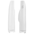 Polisport Fork Cover Set White For 04-05 Kawasaki Kx250f 