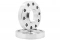 2 Pc Billet Aluminum 5x130 Mm Hub Centric Wheel Spacers 20 Thick 71 5 H B Chrome Conical Lug Bolts For Porsche Vehicles