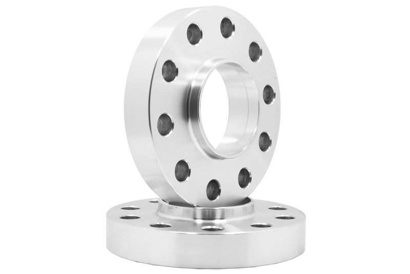 2 Pc Billet Aluminum 5x130 Mm Hub Centric Wheel Spacers 20 Thick 71 5 H B Chrome Conical Lug Bolts For Porsche Vehicles