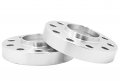 2 Pc Billet Aluminum 5x130 Mm Hub Centric Wheel Spacers 20 Thick 71 5 H B Chrome Conical Lug Bolts For Porsche Vehicles