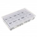 Werfamily 242pcs Bumper Grille Sideskirt Undertray Plastic Trim Panel Clips For Honda