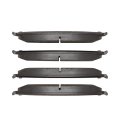 Disc Brake Pads For Dodge Caliber 2008 2009 Front 4000 Hybridynamic Series Mechanical Wear Sensor 0 68 In Thickness 7 22 Inner
